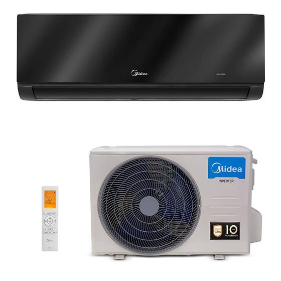 Ar-Condicionado Split Inverter 12000 BTUs Springer Midea Xtreme Save Connect High Wall Black Quente e Frio 42MGVQI12M5/38MGVQI12M5 220V Menor preço em Ar-Condicionado Split Inverter 12000 BTUs Springer Midea Xtreme Save Connect High Wall Black Quente e Frio 42MGVQI12M5/38MGVQI12M5 220V