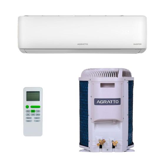 Ar-Condicionado Split Inverter 18000 BTUs Agratto Liv Quente e Frio LCST18QFI-02I/LCST18QF-02I 220V Imagem de Ar-Condicionado Split Inverter 18000 BTUs Agratto Liv Quente e Frio LCST18QFI-02I/LCST18QF-02I 220V