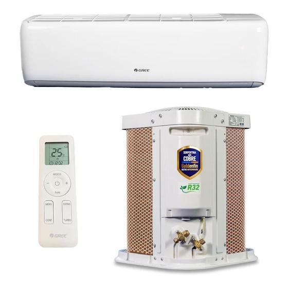 Imagem de Ar-Condicionado Split Inverter 18000 BTUs Gree Classic Connection High Wall Só Frio CB585N05700/CB585W05700 220V