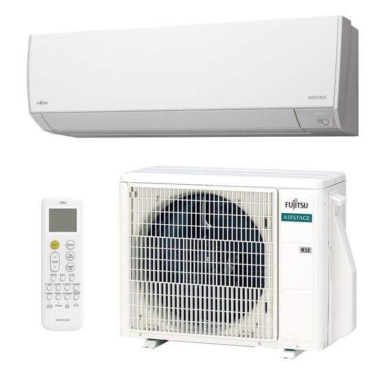 Imagem de Ar-Condicionado Split Inverter 9000 BTUs Fujitsu Airstage com Sensor High Wall Só Frio ASBG09CMBA/AOBG09CMCA 220V