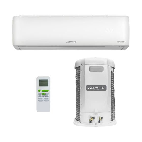 Imagem de Ar condicionado Split Inverter Agratto Hi Wall Liv Top 24000 BTUs Frio - 220V