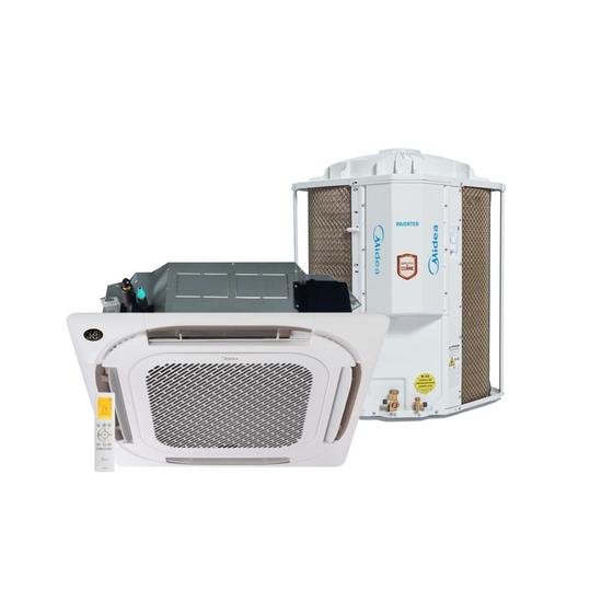Ar Condicionado Split Inverter Cassete 4 Vias Springer Midea Connect 60000 BTU/h Frio Monofásico 38CCVE60515MM 220 Volts Menor preço em Ar Condicionado Split Inverter Cassete 4 Vias Springer Midea Connect 60000 BTU/h Frio Monofásico 38CCVE60515MM 220 Volts