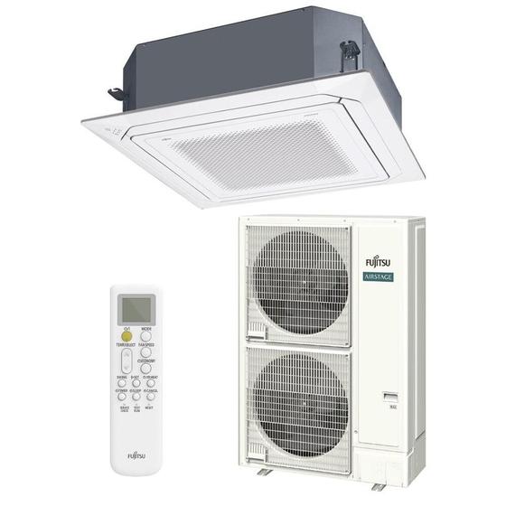 Ar Condicionado Split Cassete 54000 Btu Quente/frio Airstage - Inverter - Fujitsu - 380v - Aubh54krlb Ar Condicionado Split Cassete 54000 Btu Quente/frio Airstage - Inverter - Fujitsu - 380v - Aubh54krlb