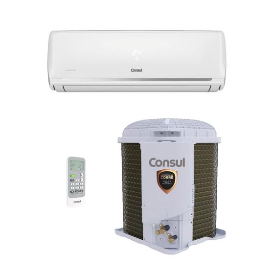 Ar Condicionado Split Inverter Consul Hi Wall 12000 BTUs Frio CBK12EBBNA - 220V Imagem de Ar Condicionado Split Inverter Consul Hi Wall 12000 BTUs Frio CBK12EBBNA - 220V