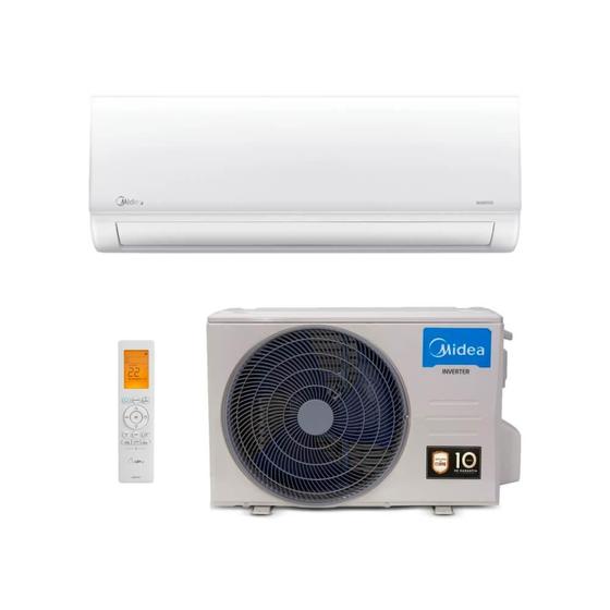 Ar Condicionado Split Inverter Hi Wall Midea Xtreme Save AI Connect 9000 BTUs Frio 42AGVCJ09M5 - 220V Imagem de Ar Condicionado Split Inverter Hi Wall Midea Xtreme Save AI Connect 9000 BTUs Frio 42AGVCJ09M5 - 220V