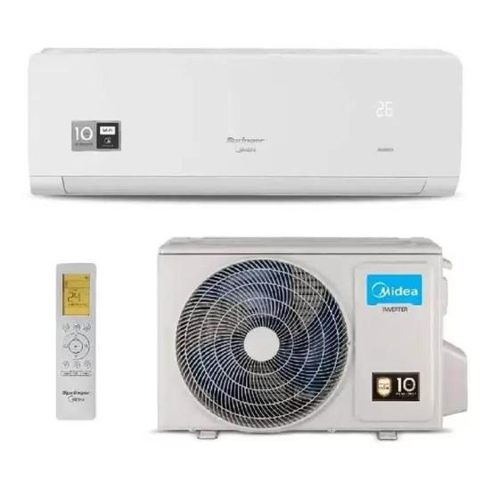 Ar Condicionado Split Inverter Hi Wall Midea Xtreme Save Connect 18000 BTUs Frio 42AGVCI18M5 - 220V Menor preço em Ar Condicionado Split Inverter Hi Wall Midea Xtreme Save Connect 18000 BTUs Frio 42AGVCI18M5 - 220V