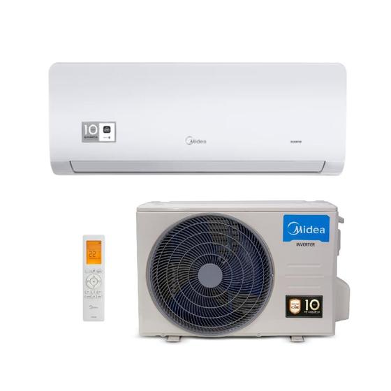 Ar Condicionado Split Inverter Hi Wall Midea Xtreme Save Connect 9000 BTUs Quente/Frio 42AGVQI09M5 - 220V Menor preço em Ar Condicionado Split Inverter Hi Wall Midea Xtreme Save Connect 9000 BTUs Quente/Frio 42AGVQI09M5 - 220V