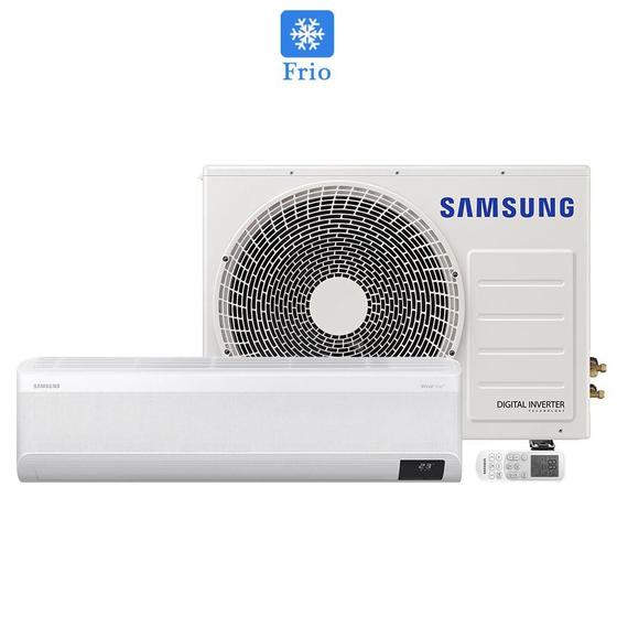 Ar Condicionado Split Inverter Samsung WindFree 22000 BTU Frio Branco
