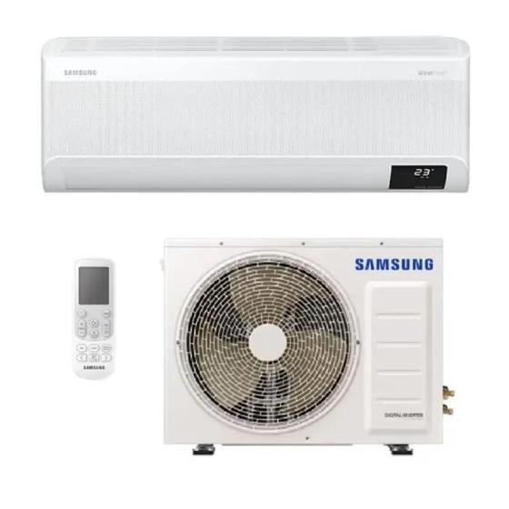 Imagem de Ar Condicionado Split Inverter Samsung  WindFree 24000 BTUs Frio 220v R-410A Wi-Fi