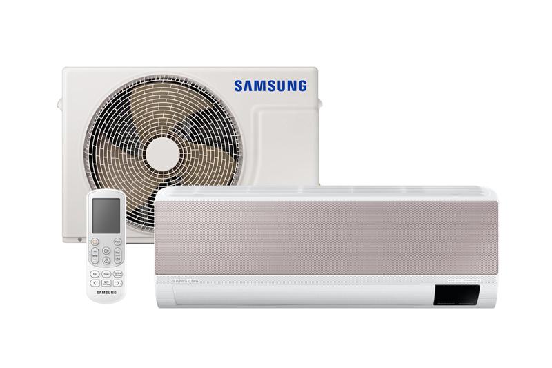 Imagem de Ar-condicionado Split Inverter Samsung WindFree Metal Cooling Sem Vento 12.000 BTUs Quente e Frio AR12BSEAAMGNAZ 220V