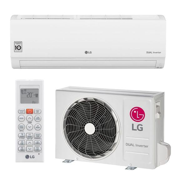 Ar Condicionado Split LG Dual Inverter Voice 9000 BTUs Quente e Frio 220V Menor preço em Ar Condicionado Split LG Dual Inverter Voice 9000 BTUs Quente e Frio 220V