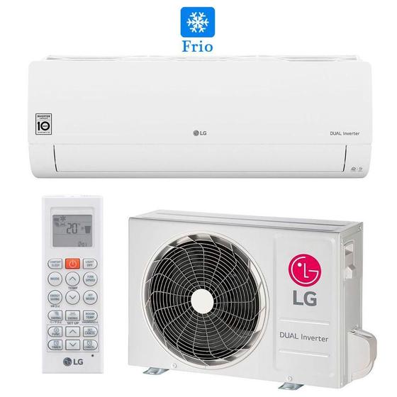 Imagem de Ar Condicionado Split LG Voice Dual Inverter 12000 Btus Frio 220V