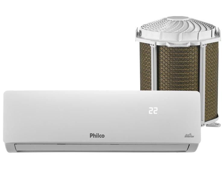 Ar Condicionado Split Philco Hi Wall Inverter 9.000 BTU/h Frio Monofásico Branco PAC9FC 220V Imagem de Ar Condicionado Split Philco Hi Wall Inverter 9.000 BTU/h Frio Monofásico Branco PAC9FC 220V