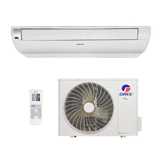 Imagem de Ar Condicionado Split Piso Teto Inverter Plus R-32 Gree G-prime 36000 Btus Frio 220V Monofásico GULD36ZD1/A-S(B)A