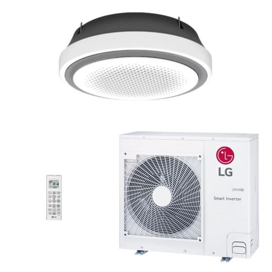 Ar Condicionado Split Cassete 36000 Btu Quente/frio Round - Inverter - LG - 220v - At-w36gylp1 Ar Condicionado Split Cassete 36000 Btu Quente/frio Round - Inverter - LG - 220v - At-w36gylp1