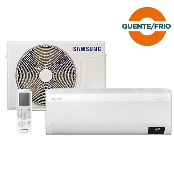Ar Condicionado Split Samsung Inverter Connect Wind Free, Quente e Frio ...