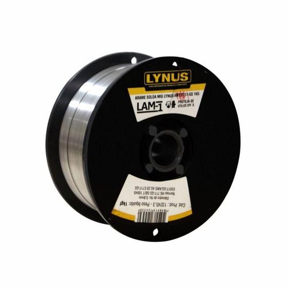 Imagem de Arame De Solda Mig 0,8Mm 1Kg Lam-1 Lynus