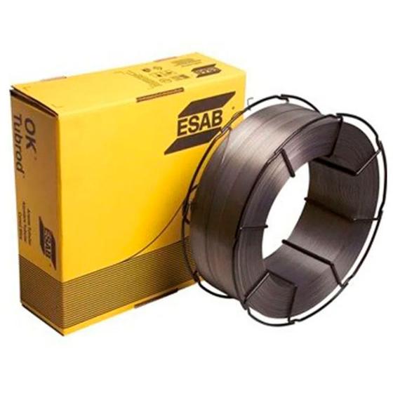 Imagem de Arame de Solda Tubular 2,4mm OK Tubrod 70 25Kg Esab 0305240