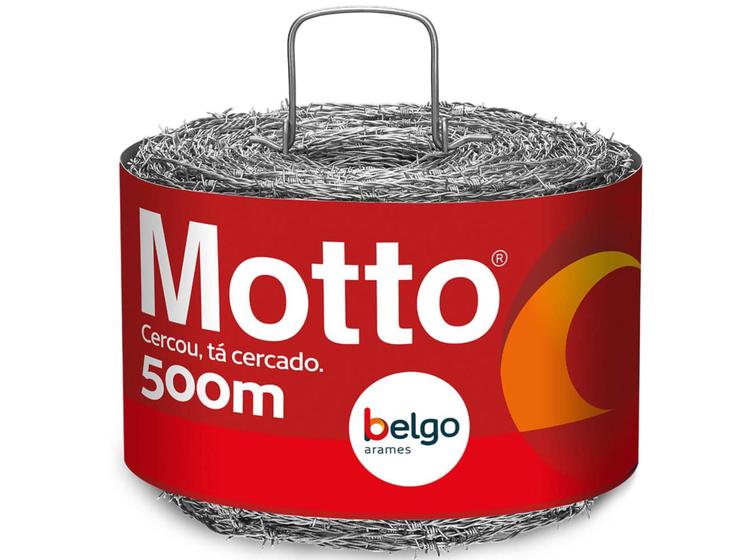 Arame Farpado Motto 500m - Belgo Menor preço em Arame Farpado Motto 500m - Belgo