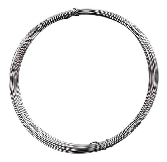 Imagem de Arame Galvanizado Fio 12 (2,76mm) Rolo Com 1 Kg - Belgo