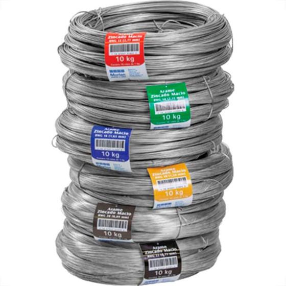 Imagem de Arame Galvanizado N 20 - Kit C/10 KG