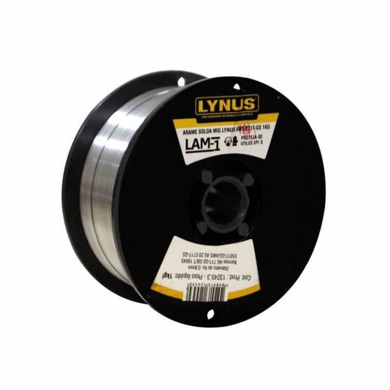 Imagem de Arame Mig 0.8mm 1 Kg para s/Gás  00013245.3  - Lynus