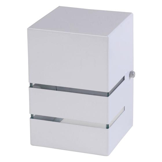 Arandela 1 Facho C/ 2 Frisos E27 Int/Ext Branco HL117BR Menor preço em Arandela 1 Facho C/ 2 Frisos E27 Int/Ext Branco HL117BR