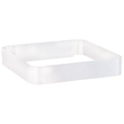 Imagem de Arandela Alca Led 6w 28x28cm Lz007w Branco Bella