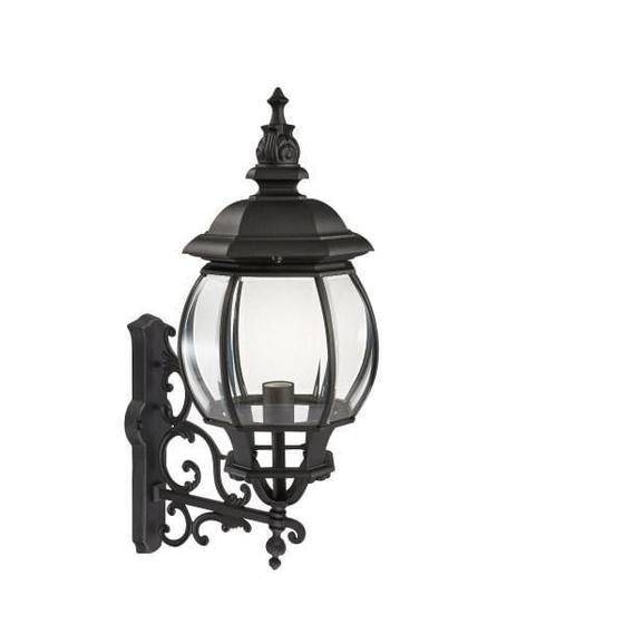 Arandela Colonial Vintage Modelo Lille (Grande) - Preta Menor preço em Arandela Colonial Vintage Modelo Lille (Grande) - Preta
