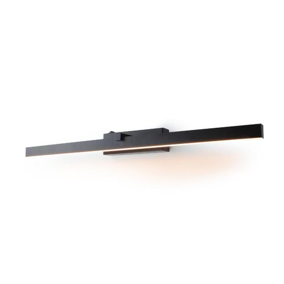 Imagem de Arandela De Parede Led Prisma Preto 40cm 6w 3000K Spotline