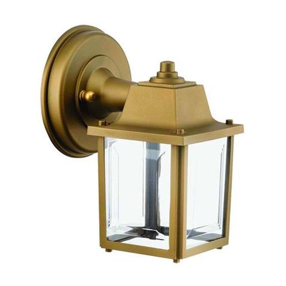 Arandela Externa Parede Luminária Vintage Ouro Velho Dital Iluminação