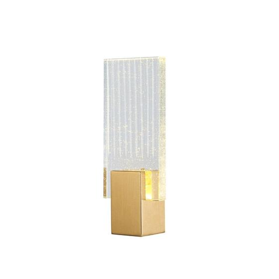 Imagem de Arandela Gnochi Dourado 28cm 3w Led - Gno1ar01tr011 - Bella