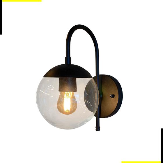 Arandela Grape Mini Jabuticaba 28cm 1E27 AR5004/PTO Vila das