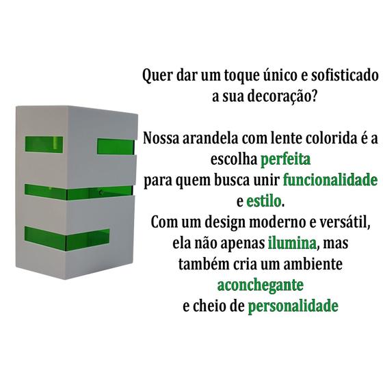 Imagem de Arandela Luminária Bivolt Interna e Externa Com Led Varias Opções de Cores