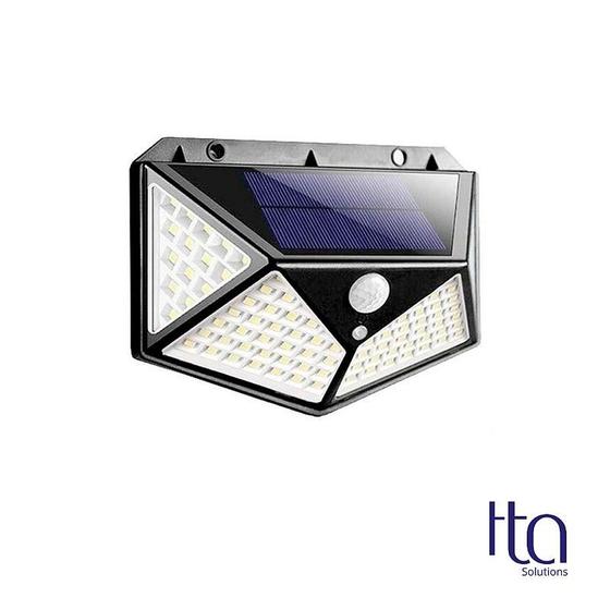 Imagem de Arandela solar 100 leds 7w