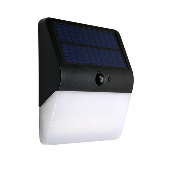 Imagem de Arandela solar com sensor de movimento presença 400lm 6000k