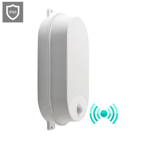 Imagem de Arandela Tartaruga Led Taschibra Force Com Sensor de Presença 5W IP65 Uso Externo Bivolt
