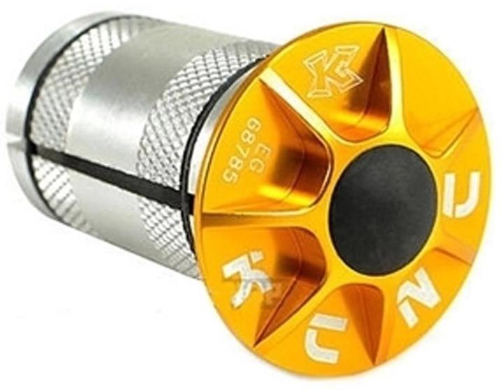Imagem de Aranha Com Tampa Kcnc P/garfo Headset Dourada