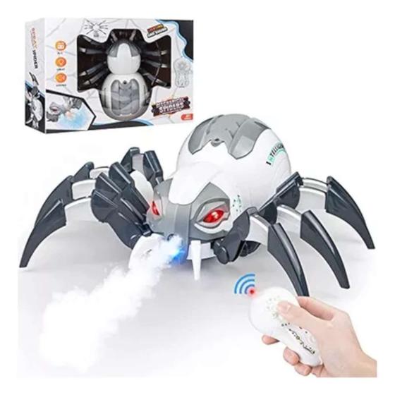 Imagem de Aranha Robô Spider Tronic Com Spray De Vapor Som e Luz