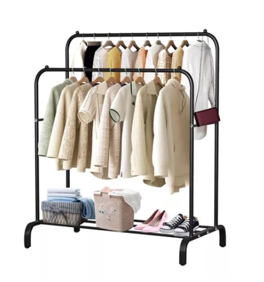 Arara Closet Cabideiro Com 2 Prateleira Aço NOVO Menor preço em Arara Closet Cabideiro Com 2 Prateleira Aço NOVO