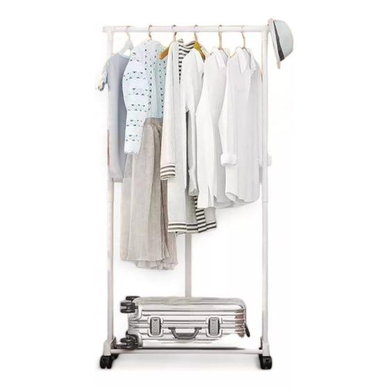 Imagem de Arara de Multiuso para Roupas com Prateleira Sortido