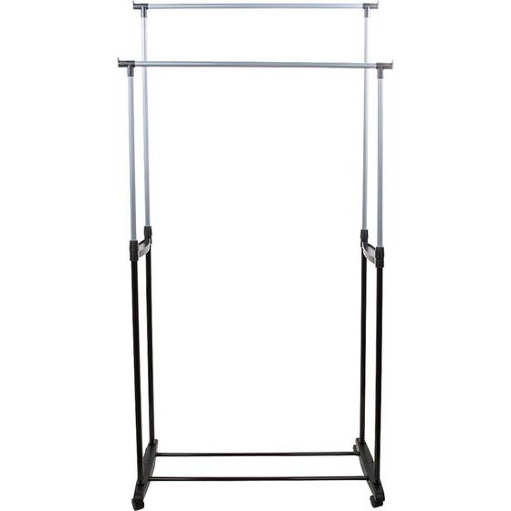 Arara de Roupas Dupla Ajustável Cazza é ruim? Arara de Roupas Dupla Ajustável Cazza é boa?