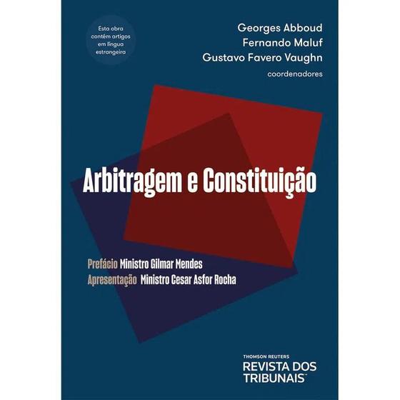 Imagem de Arbitragem e constituicao - 1 edicao - REVISTA DOS TRIBUNAIS RT