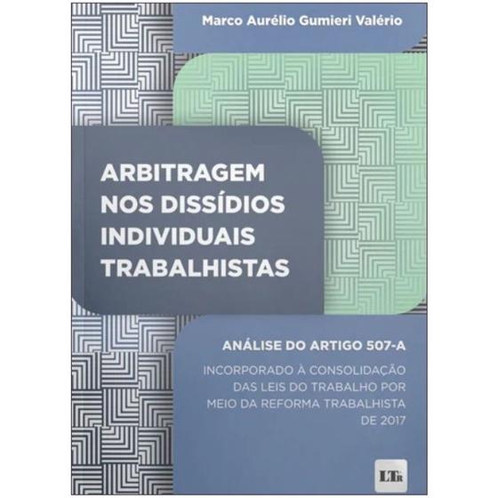 Imagem de Arbitragem nos Dissídios Individuais Trabalhistas - 01Ed/24 Sortido