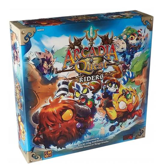 Arcadia Quest Riders Expansão Jogo de Tabuleiro Galápagos Jogos