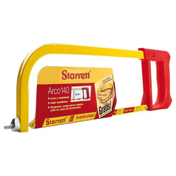 Arco de Serra Com Lâmina BS de 12” K140 Starrett Menor preço em Arco de Serra Com Lâmina BS de 12” K140 Starrett