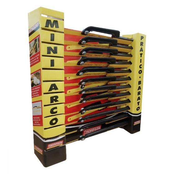 Imagem de Arco De Serra Mini Thompson (Display) - Kit C/12 Pecas