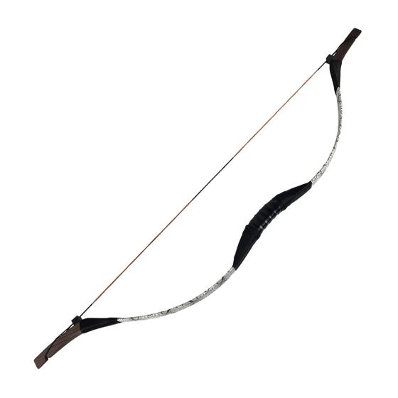 Imagem de Arco E Flecha Mongol Funcional 16lbs Branco Cobra Recurvo