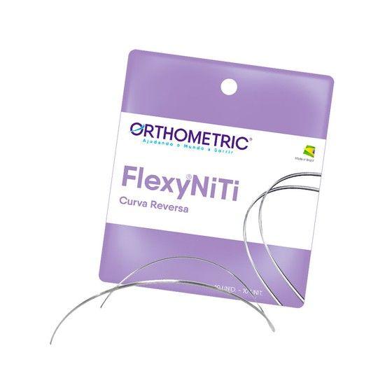 Imagem de Arco Flexy Niti Curva Reversa Retangular - Orthometric
