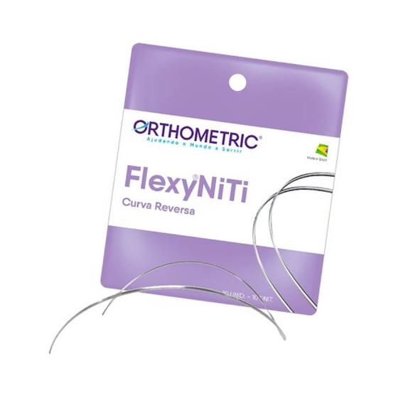 Imagem de Arco Flexy Niti Reverse Curve Redondo Inferior - Orthometric